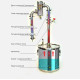 Mast column "Aroma" 30/350/t (2 inches) for heating elements в Кемерово