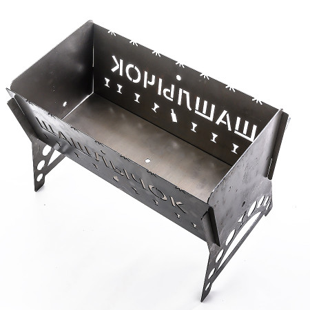 Barbecue collapsible steel "Shashlik" 450*200*250 mm в Кемерово