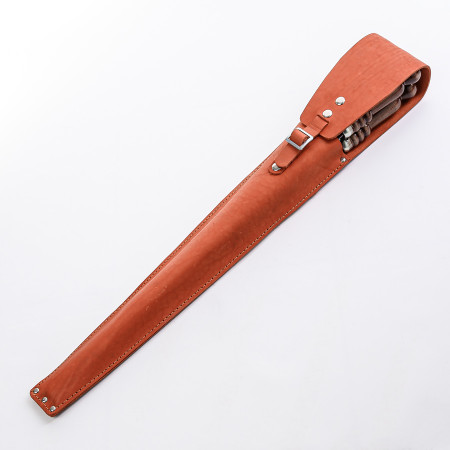A set of skewers 670*12*3 mm in an orange leather case в Кемерово