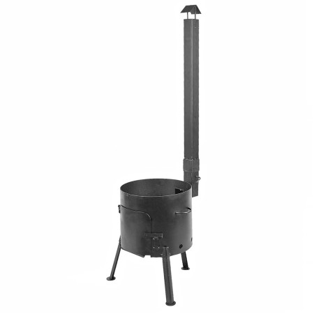 Stove with a diameter of 360 mm with a pipe for a cauldron of 12 liters в Кемерово