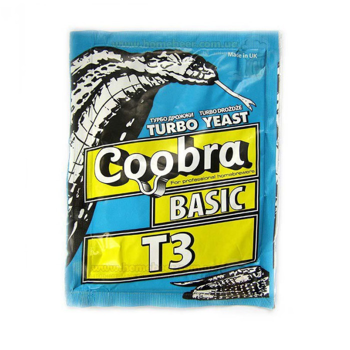 Turbo yeast alcohol "COOBRA" BASIC T3 (90 gr) в Кемерово