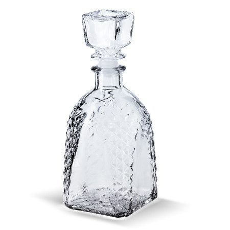 Бутылка (штоф) "Арка" стеклянная 0,5 литра с пробкой  в Кемерово