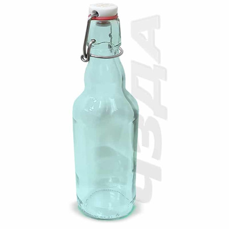 Бутылка стеклянная с бугельной пробкой 0,5 литра в Кемерово