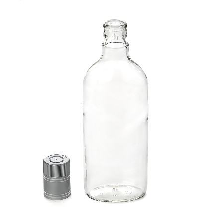 Bottle "Flask" 0.5 liter with gual stopper в Кемерово